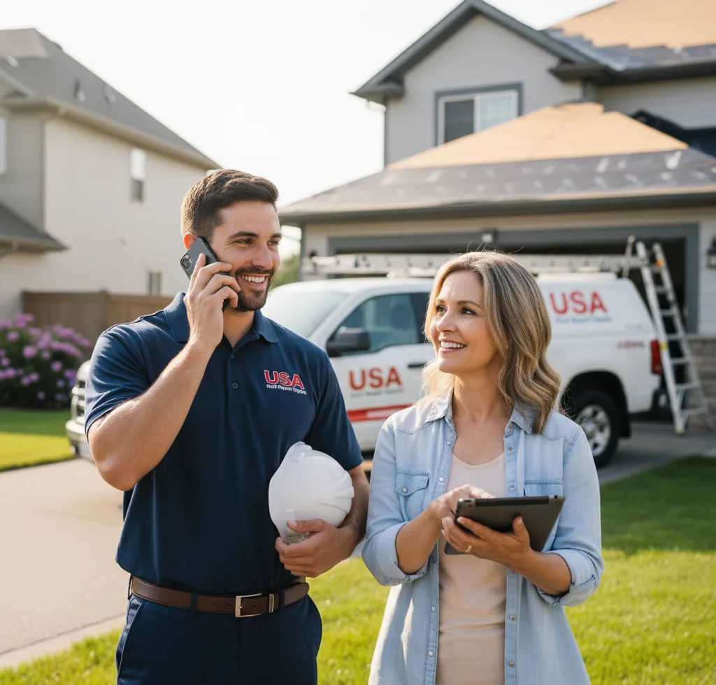 USA Roof Repair Experts customer support in Rockport